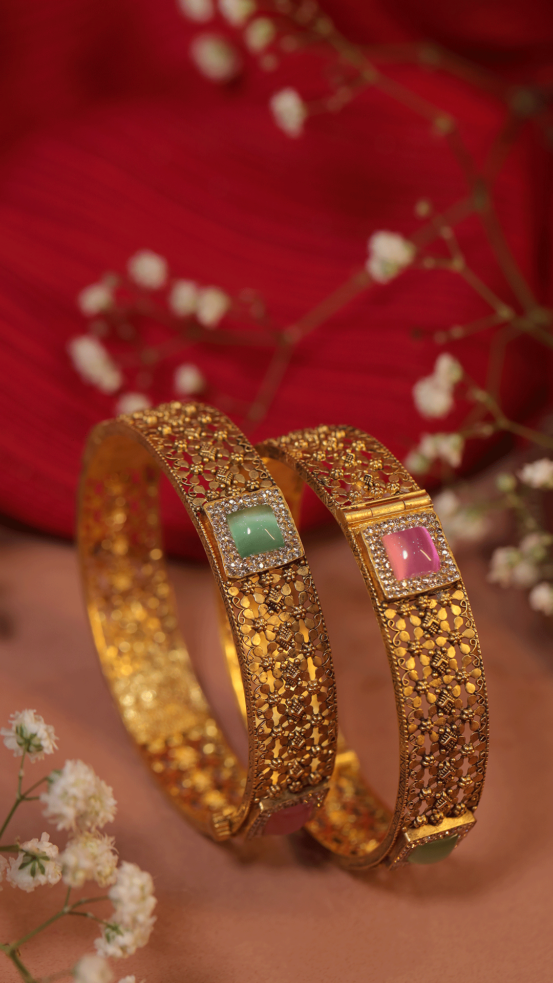 Luxurious Gold Bangles