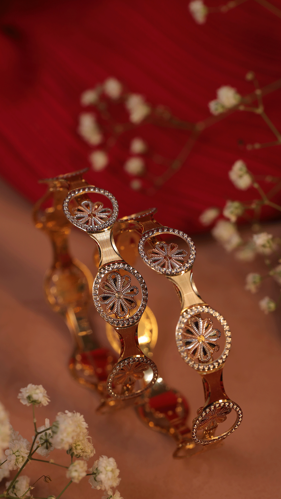 Exquisite Gold Earrings